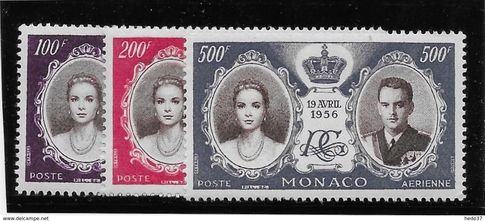 Monaco Poste Aérienne N°63/65 - Neufs ** Sans Charnière - TB - Luftfahrt