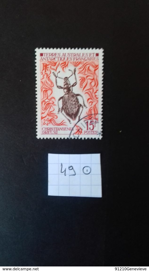 TERRES AUSTRALES ET ANTARTIQUES  (TAAF)  N ° 49 Oblitéré - Unused Stamps