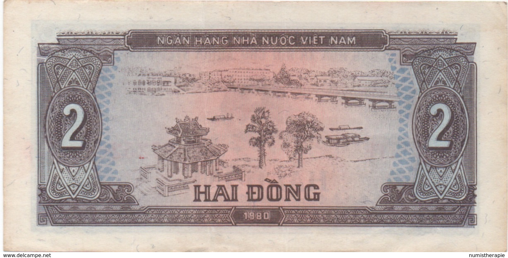 Viêt-Nam : 2 Dông 1980 Bon état - Vietnam