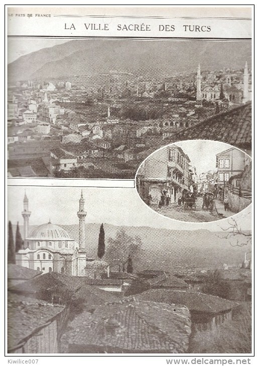 Guerre 14-18 La Ville Sacrée Des Turcs Turquie Istambul Stambul Constantinople - Unclassified