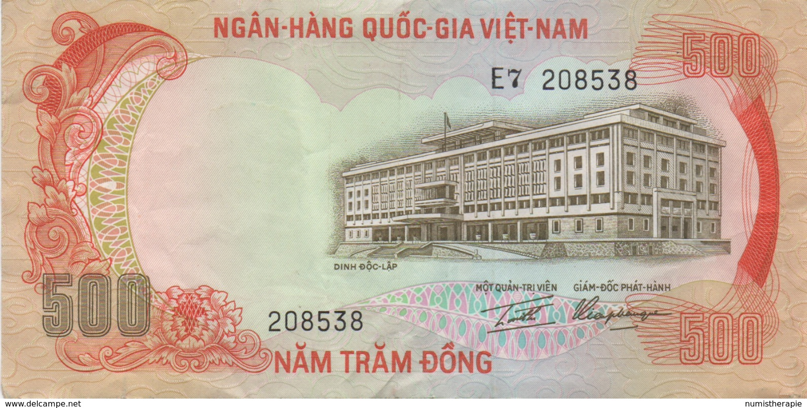 Viêt-Nam : 500 Dông ND Très Bon état - Vietnam