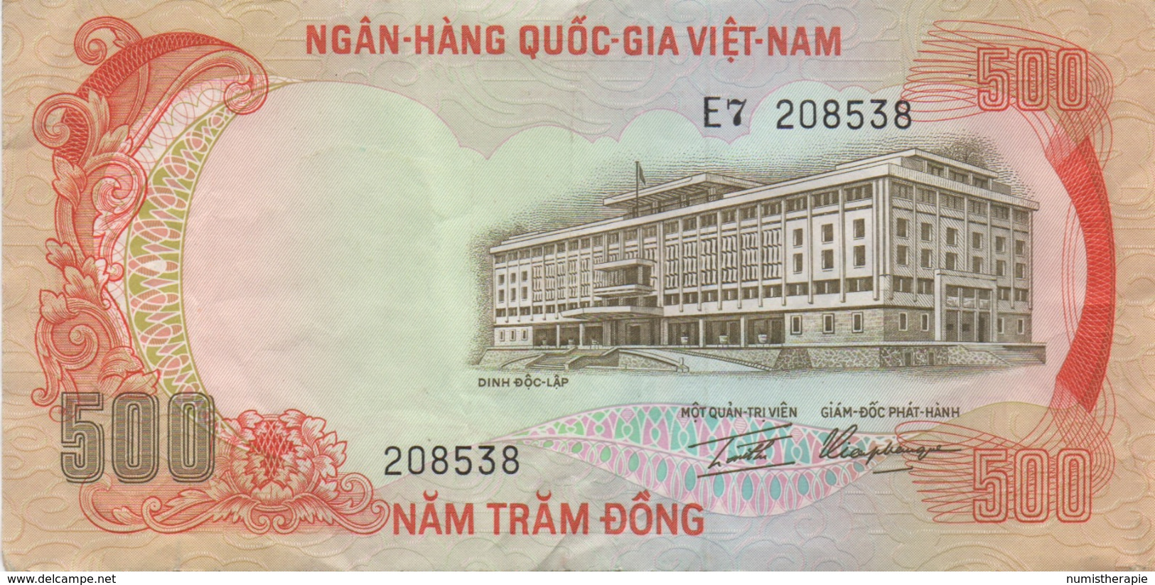 Viêt-Nam : 500 Dông ND Bon état (Tigre Au Dos) - Vietnam