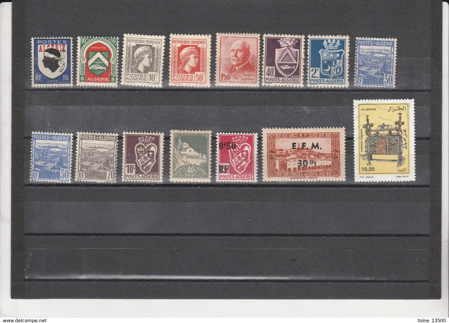 Algérie - Lot De 36 Timbres A Voir 4 Scans - Collections, Lots & Series