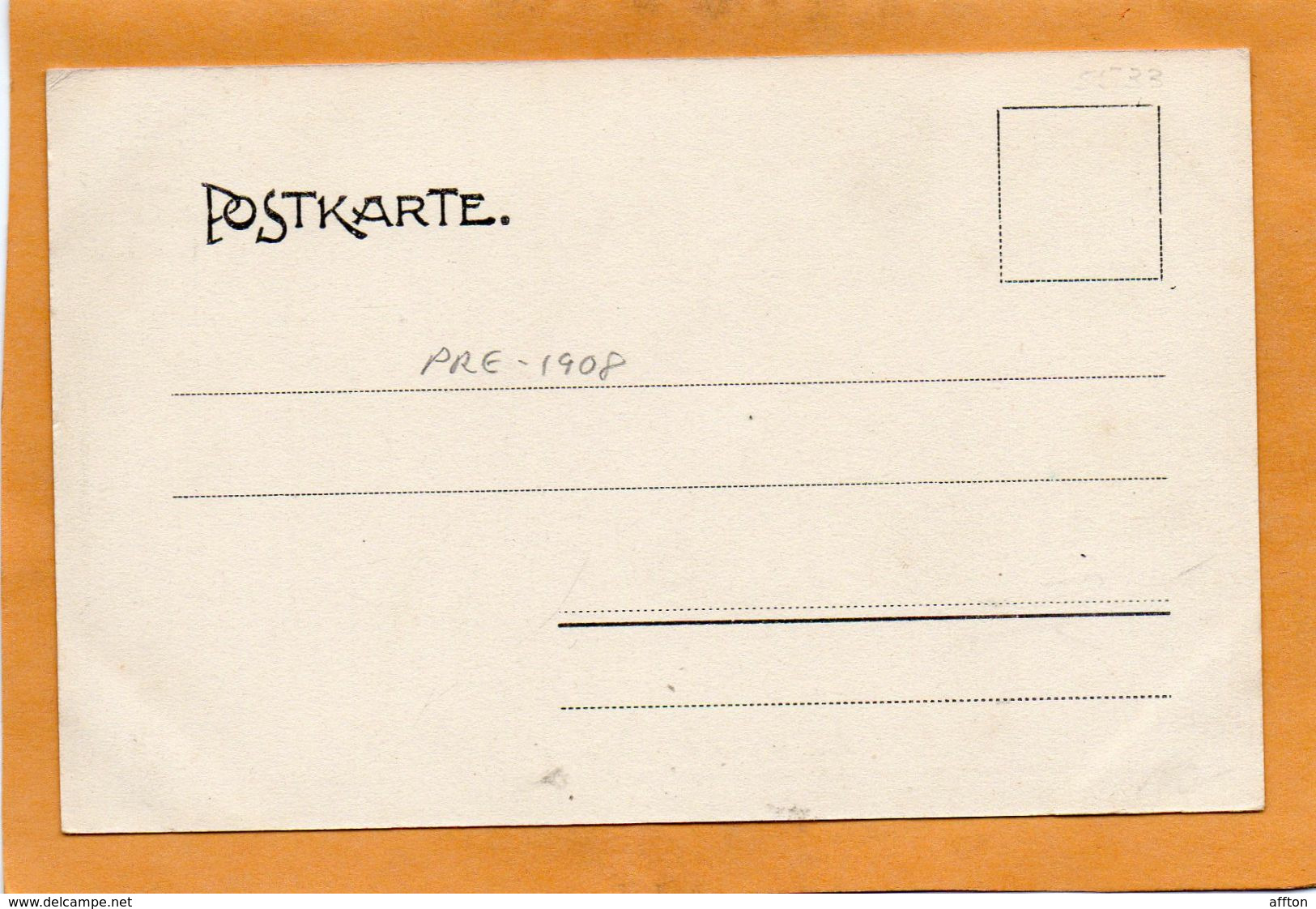 Gerolstein Germany 1900 Postcard - Gerolstein