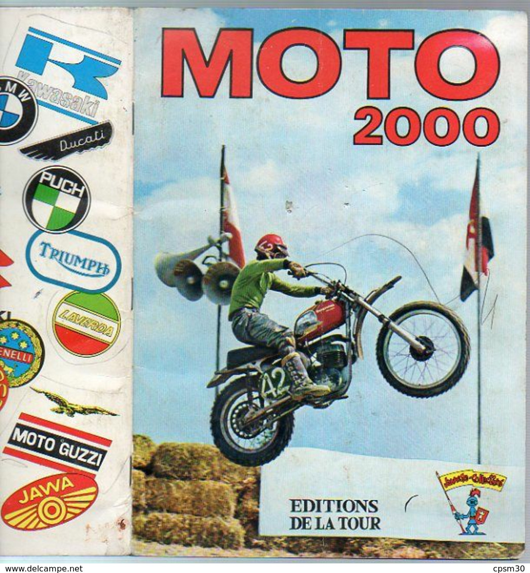 Album Chromo - 066 - MOTO 2000 - édition De La Tour - 1973 - Très Bon état - Moto