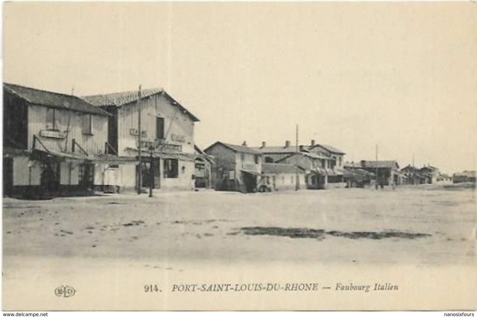 13. PORT SAINT LOUIS DU RHONE.  FAUBOURG ITALIEN - Saint-Louis-du-Rhône