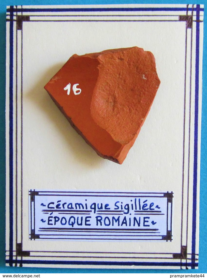 Céramique Sigillée Représentant Un Animal. Epoque Romaine. - Archéologie