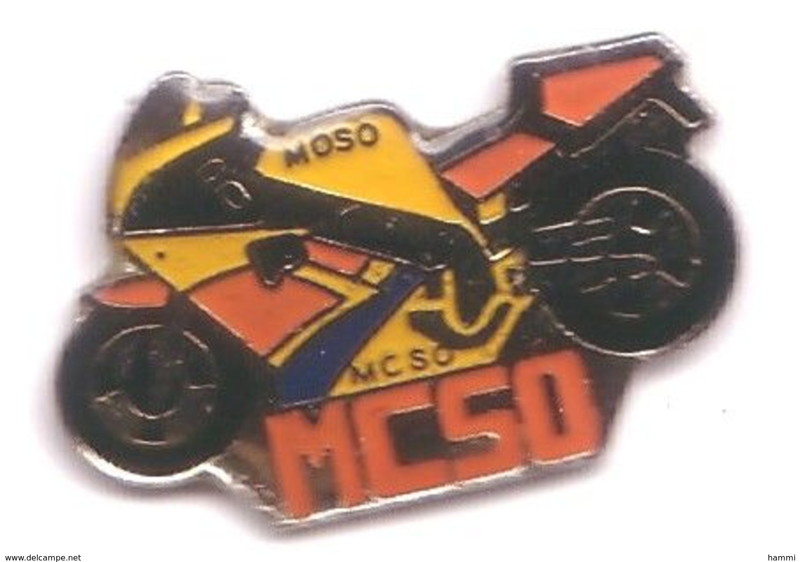 TT52 Pin's MOTO MC50 Moso Achat Immédiat - Motorräder
