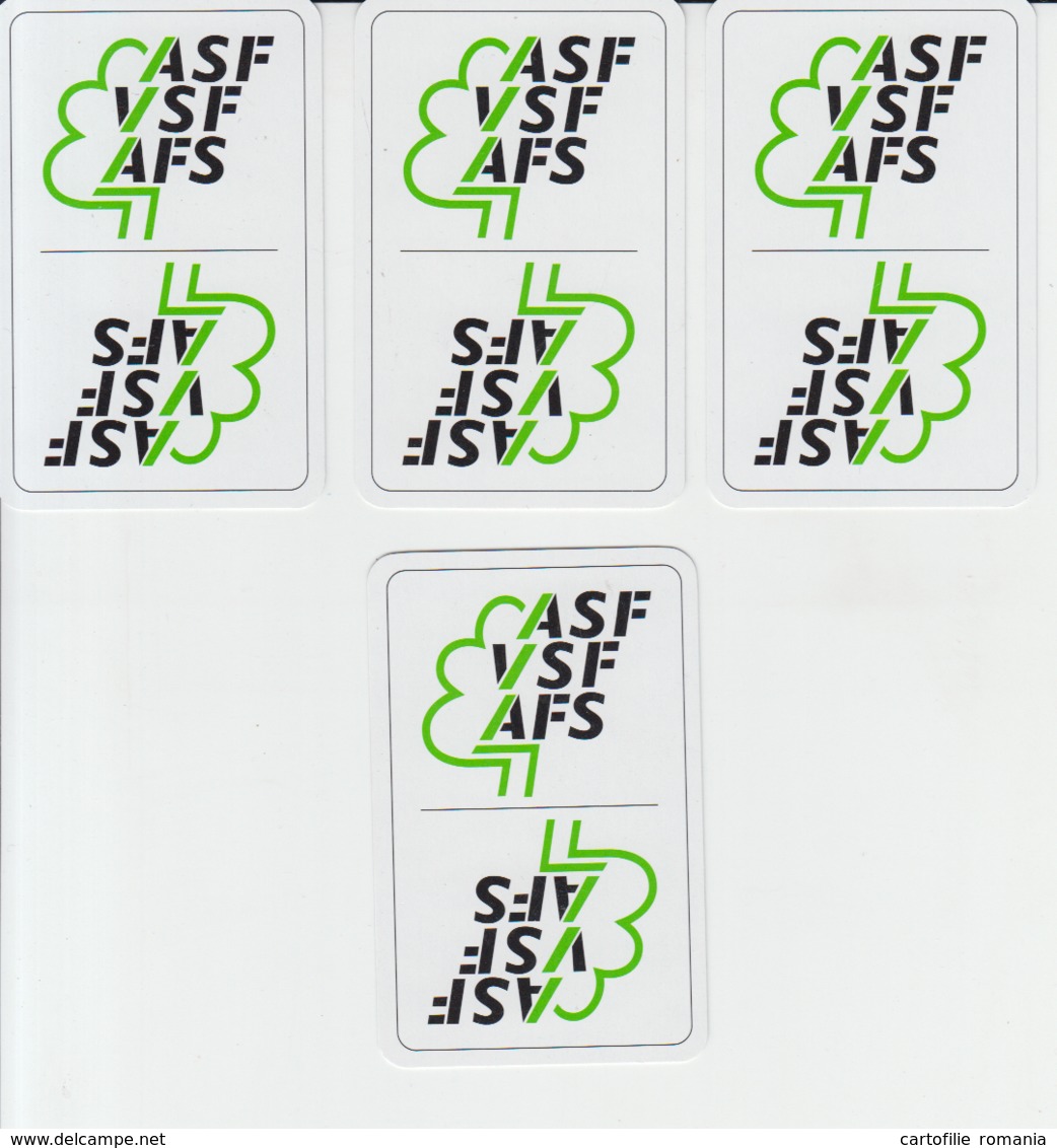 Playing Cards - Nurnberger Spielkarten Verlag GMBH - Swiss Suited Playing Cards - Altenburger - Size Of The Card 89/57mm - Carte Da Gioco