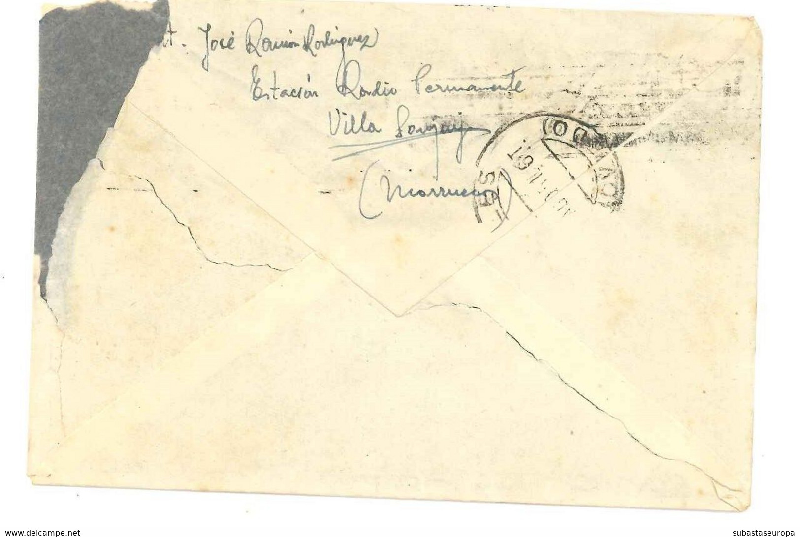 Marruecos. Carta De Villa Sanjurjo A Avilés. Año 1951. - Maroc Espagnol