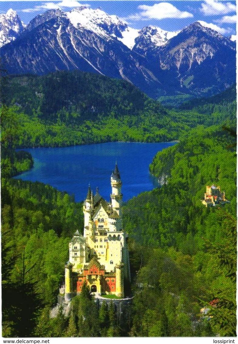 Germany:Neuschwanstein Royal Castle, King Castle - Schwabach