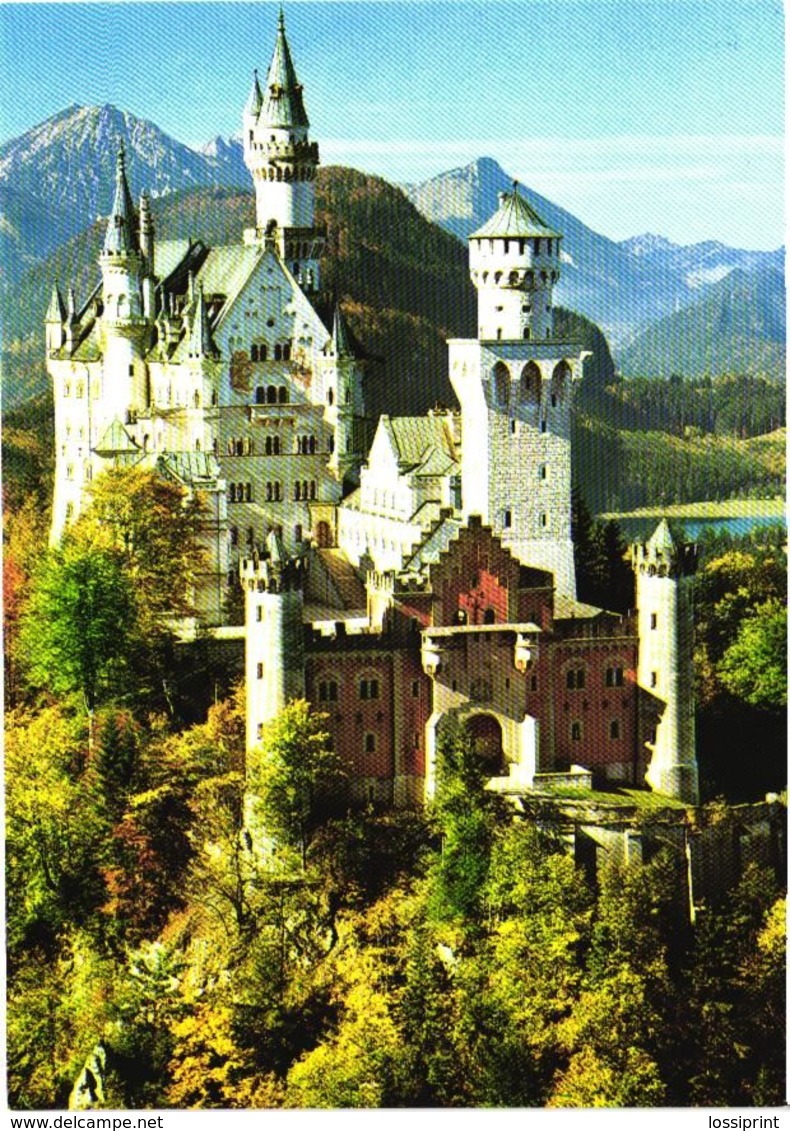 Germany:Neuschwanstein Royal Castle, King Castle - Schwabach