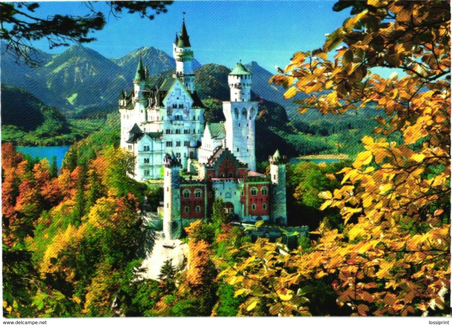 Germany:Neuschwanstein Royal Castle, King Castle - Schwabach