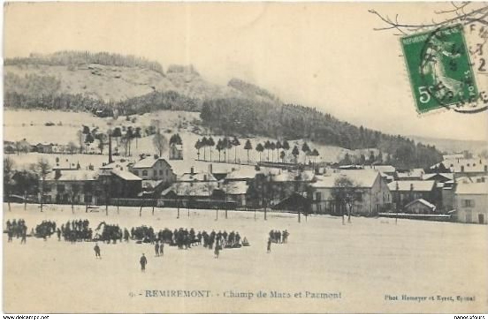 88. REMIREMONT.  CHAMP DE MARS ET PARMONT - Remiremont