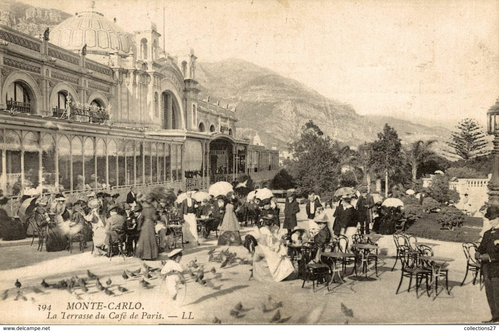 MONTE-CARLO- LA TERRASSE DU CAFE DE PARIS - Monte-Carlo