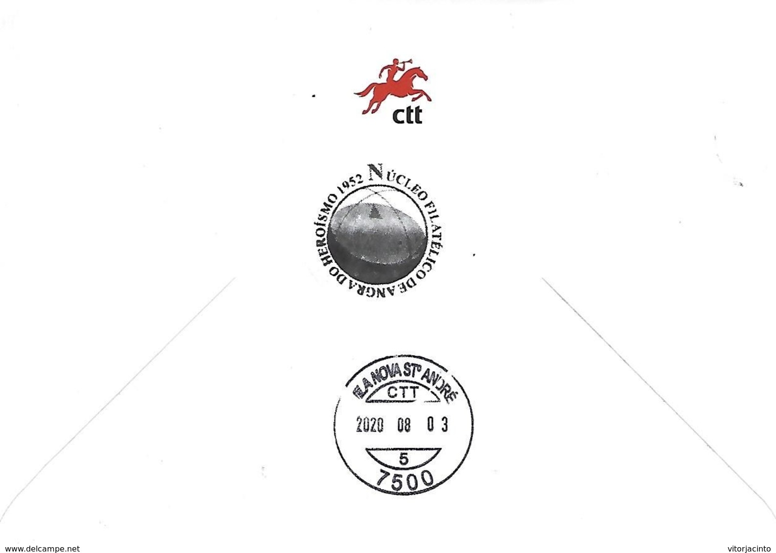 PORTUGAL (Azores) - Festivities Of The Divine Holy Spirit - Real Circulated FDC With Commemorative Postmark - Other & Unclassified