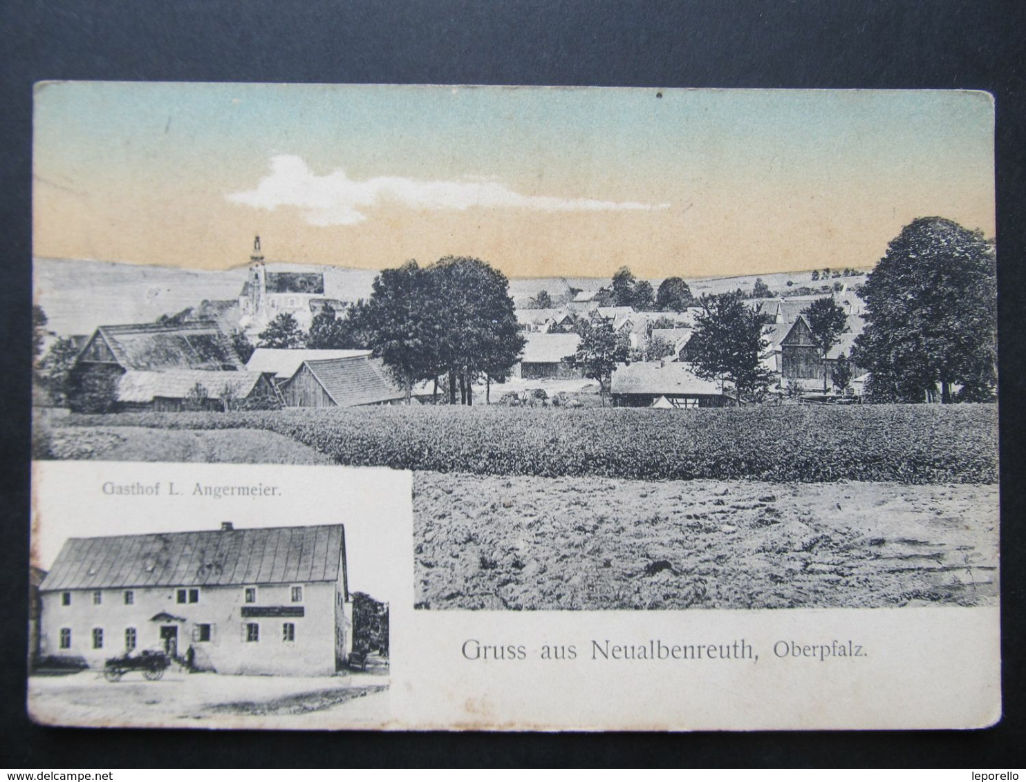 AK NEUALBENREUTH Kr. Tirschenreuth Gasthof Ca.1910 ///  D*45263 - Tirschenreuth