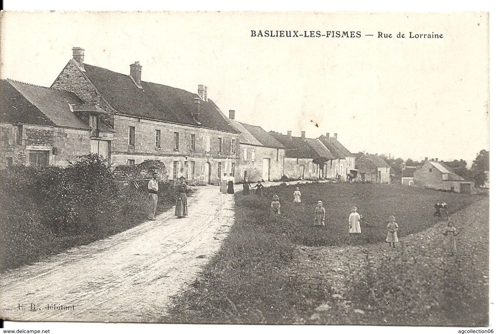 BASLIEUX LES FISMES. RUE DE LORRAINE - Autres & Non Classés