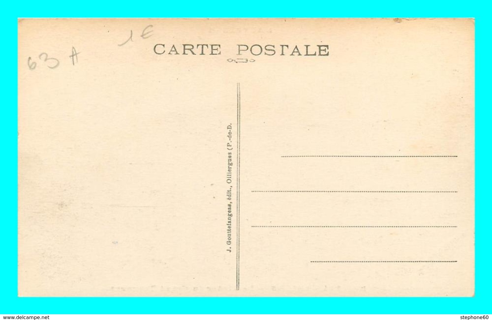 1lo - a299   Lot de 200 CPA / CPSM format CPA PUY DE DOME Dep 63