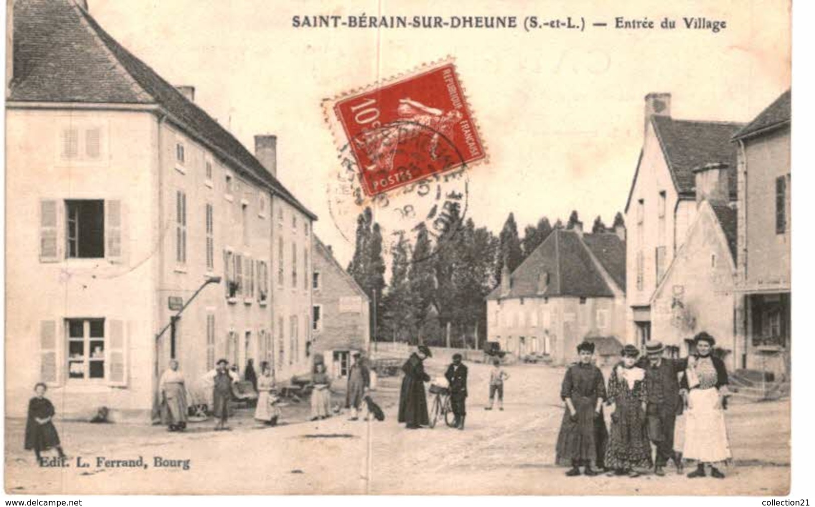 SAINT BERAIN SUR DHEUNE .... ENTREE DU VILLAGE - Autres & Non Classés