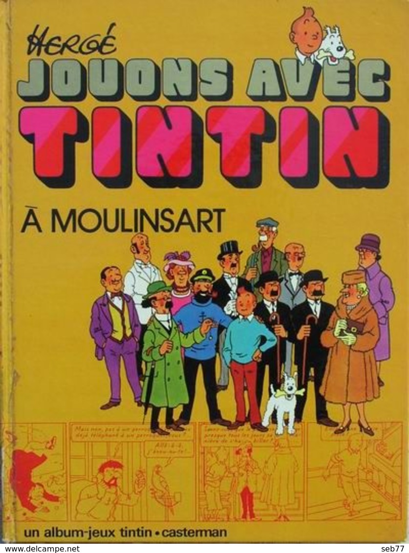 Jouons Avec Tintin : 2 BD / Hergé - Hergé