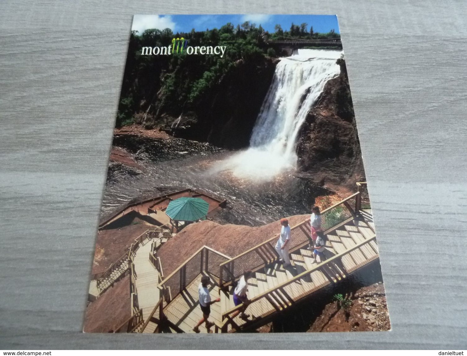 La Chute Montmorency - L'Escalier Et Un Des Belvédères - Meq 001 - Editions Mars - Collection Sépaq - - Cataratas De Montmorency