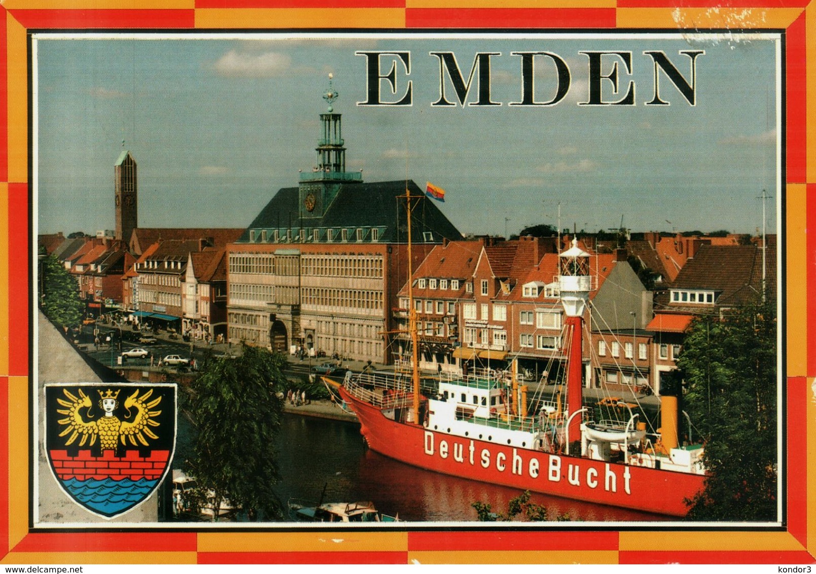 Emden. Feuerschiff Deutsche Bucht - Emden