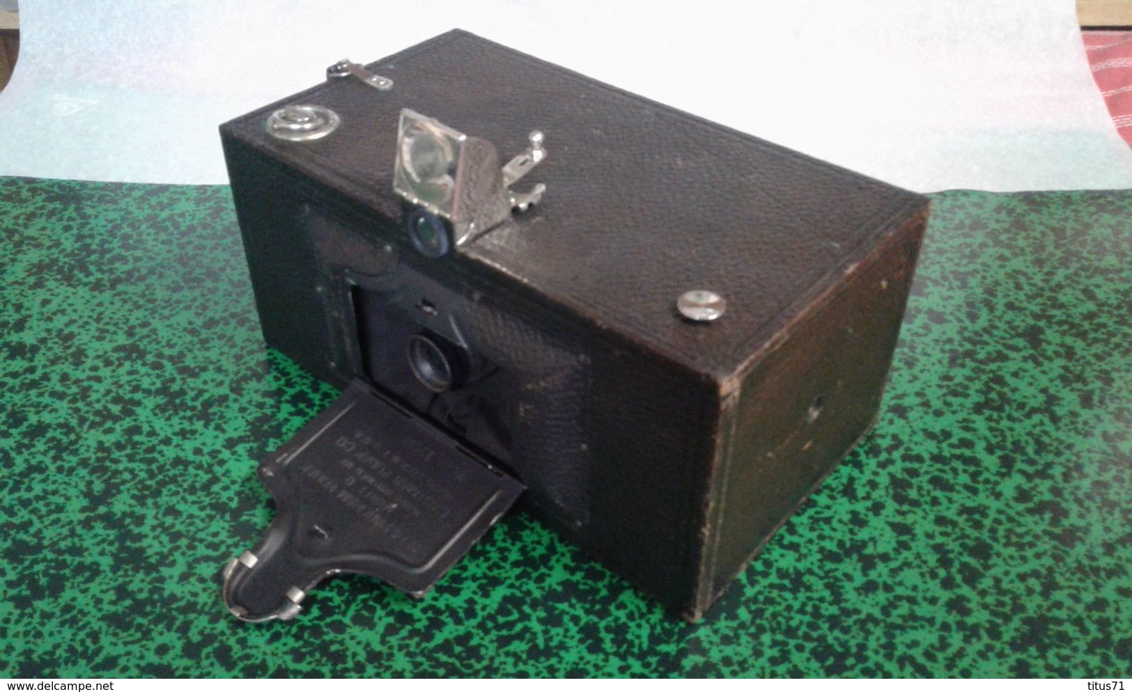 Appareil Photo Kodak Panoram 4 D Avec Sacoche D'origine Et Notice - 1910 - Envoi En France Seulement En Valeur Déclarée - Appareils Photo