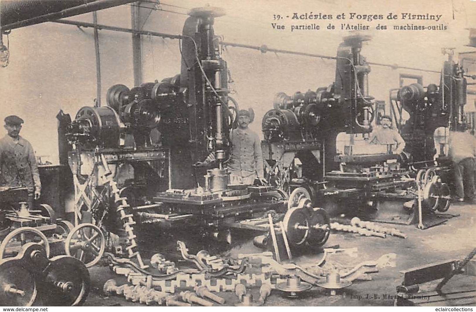 Firminy       42        Les Aciéries Et Forges   Atelier Des Machines-outils    (voir Scan) - Firminy