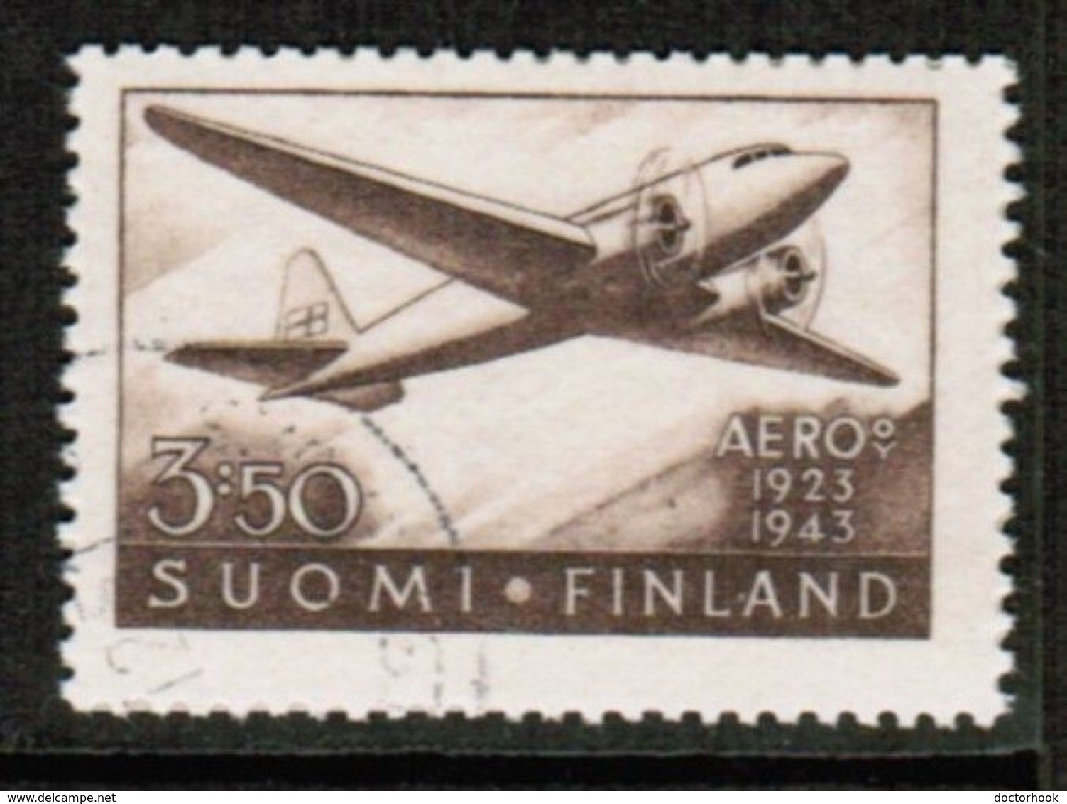 FINLAND  Scott # C 2 VF USED (Stamp Scan # 720) - Gebruikt