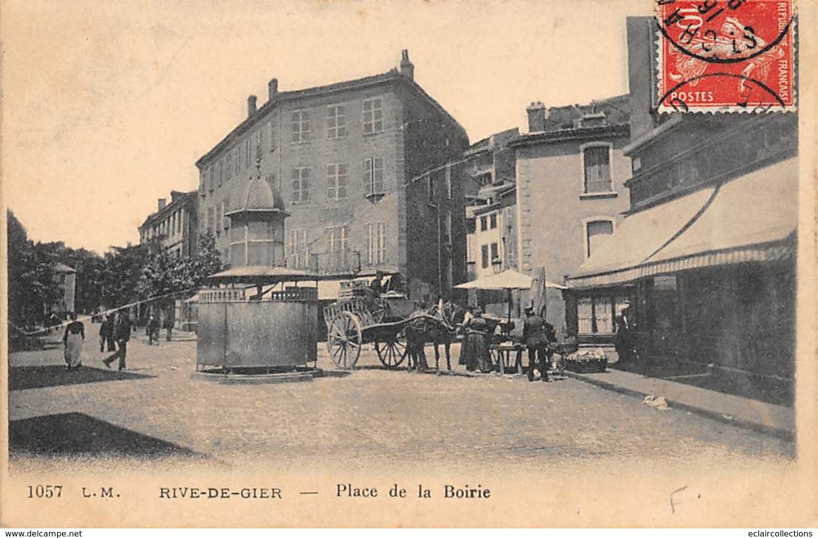 Rive De Gier         42       Place De La Boirie       2      (voir Scan) - Rive De Gier
