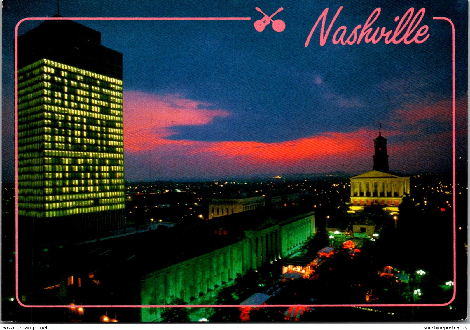 Tennessee Nashville The Legislative Plaza And State Capitol - Nashville