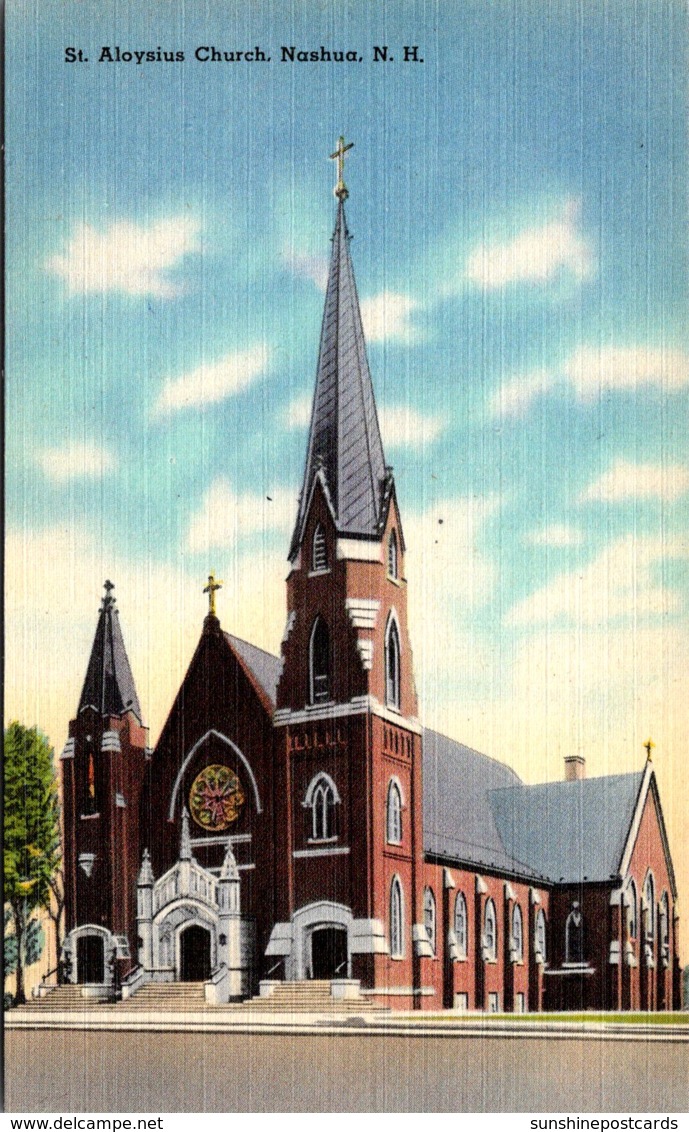 New Hamshire Nashua St Aloysius Church - Nashua