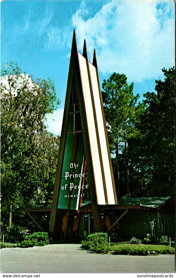 Florida Silver Springs The Prince Of Peace Memorial Entrance - Silver Springs