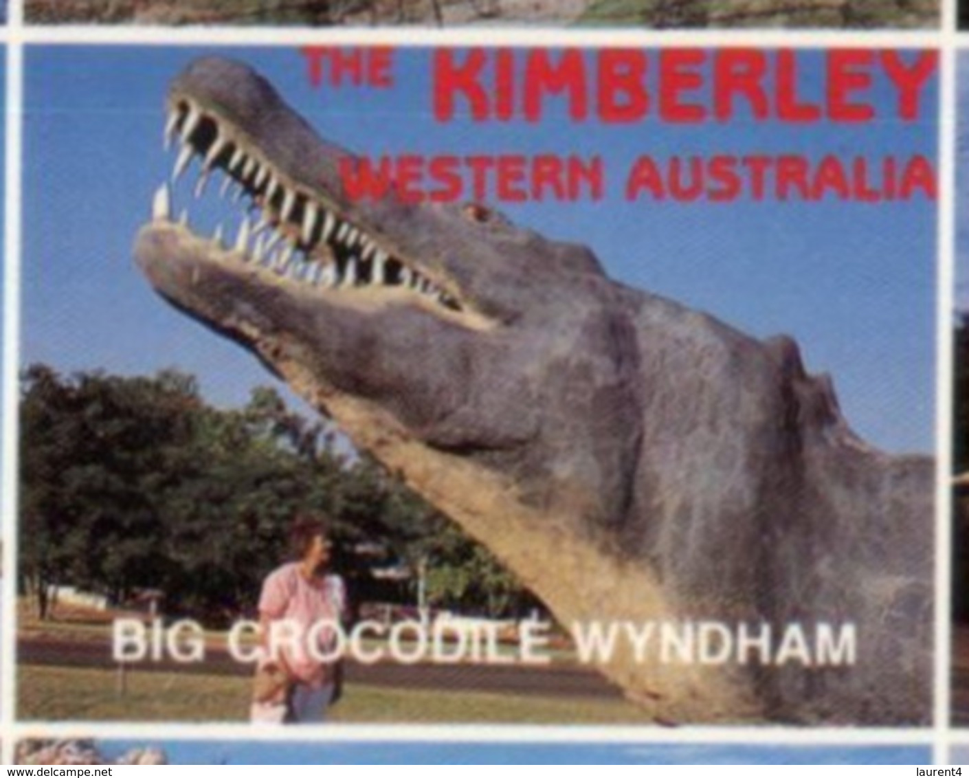 (H 3) Australia - NT - 9 Views (with Crocodile) - Ohne Zuordnung