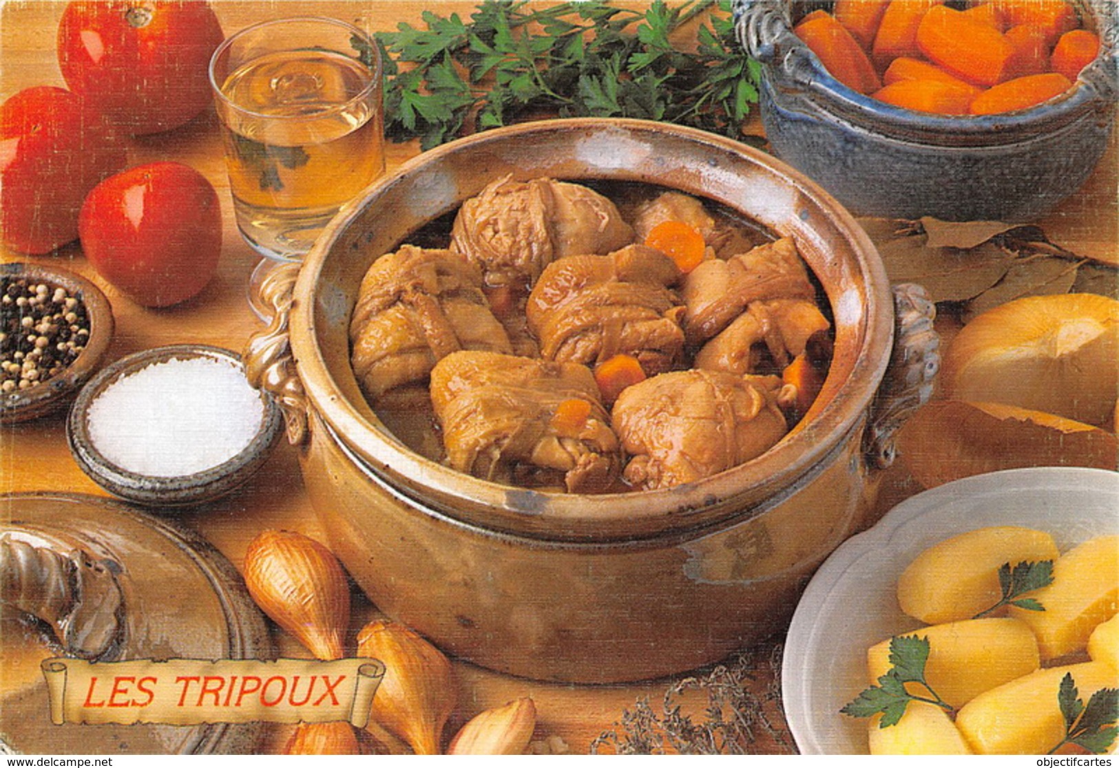 Les Recettes De Nos Grands Meres TRIPOUX Une Specialite D Auvergne Et Du Rouergue 2(scan Recto-verso) MA1084 - Recipes (cooking)