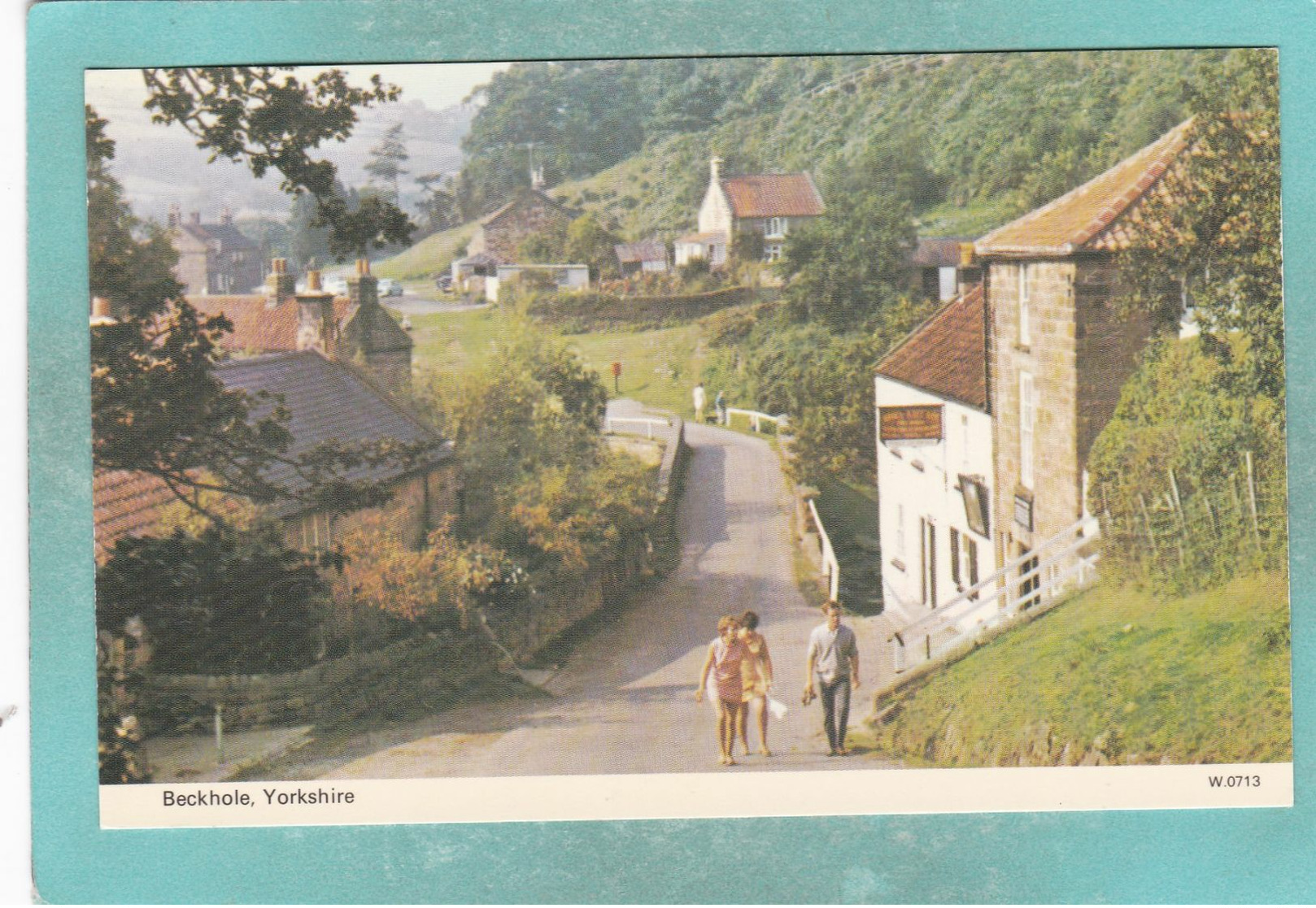 Small Postcard Of Beckhole,Yorkshire,England,S114. - Whitby