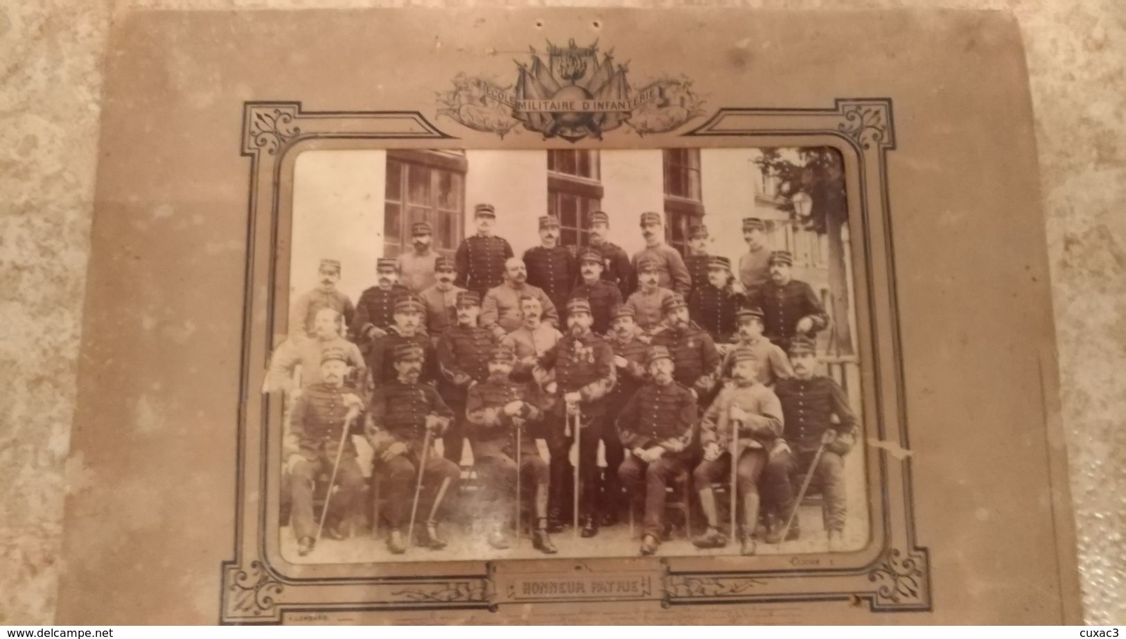 16  école Militaire D'infanterie - Année1887/1888 - Grande Photo - Regimente