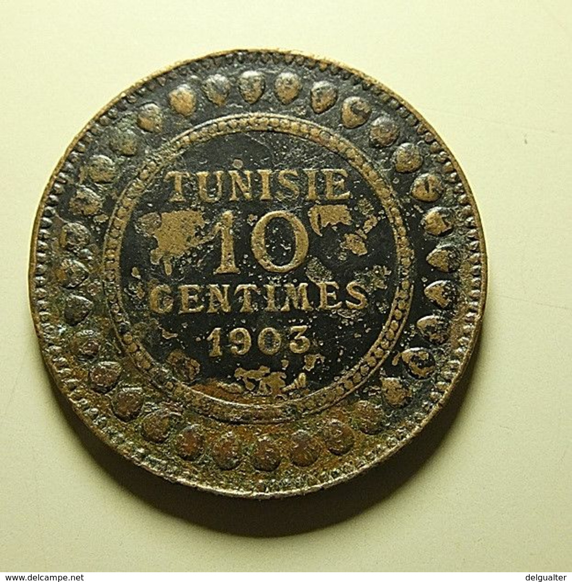 Tunisia 10 Centimes 1903 - Tunesië