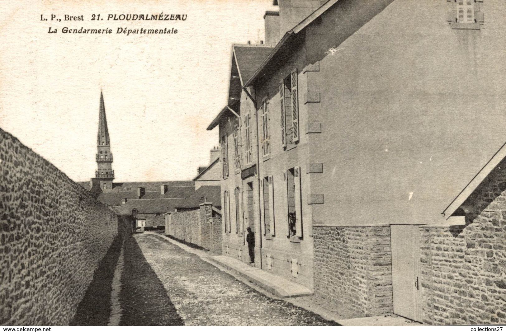 29-PLOIDALMEZEAU- LA GENDARMERIE DEPARTEMENTALE - Ploudalmézeau