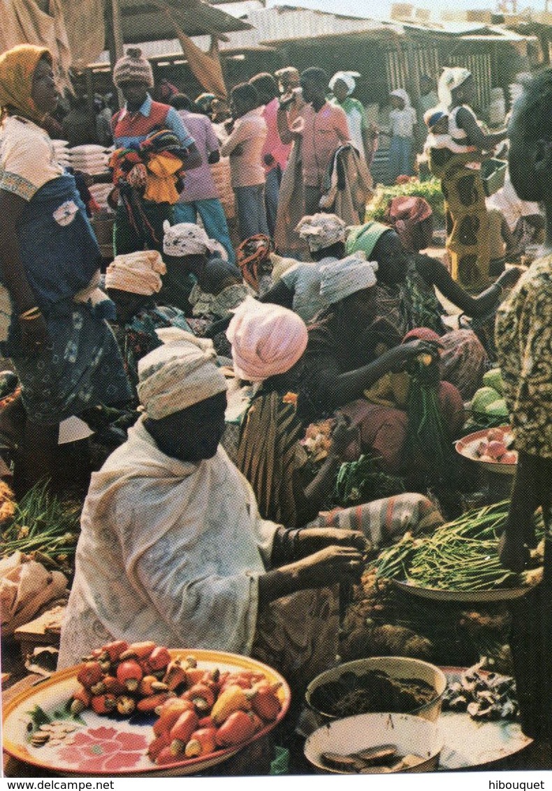 CPSM, Burkina Faso, Koudougou, Le Marché - Burkina Faso