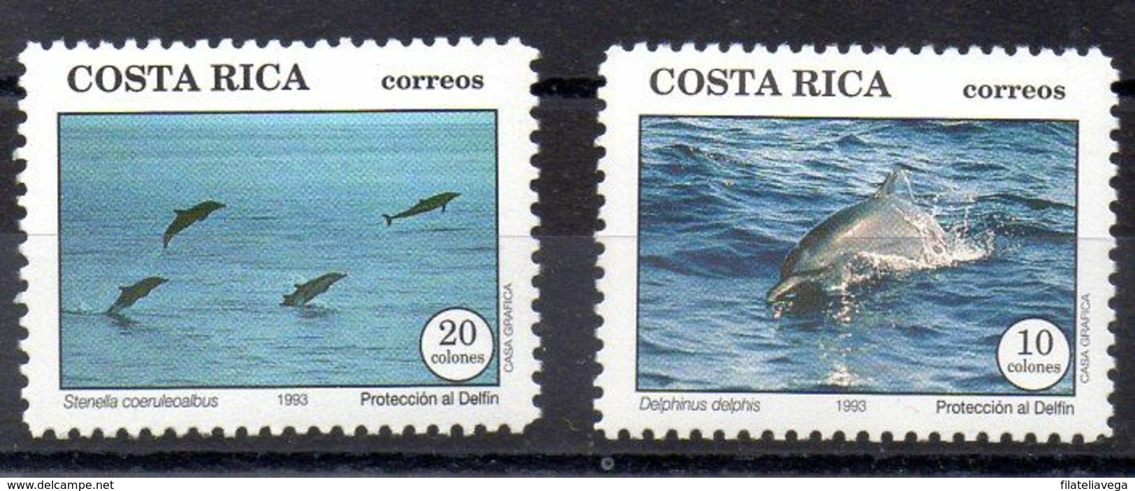 Serie De Costa Rica N ºYvert 564/65 ** PECES (SHIPS) - Costa Rica