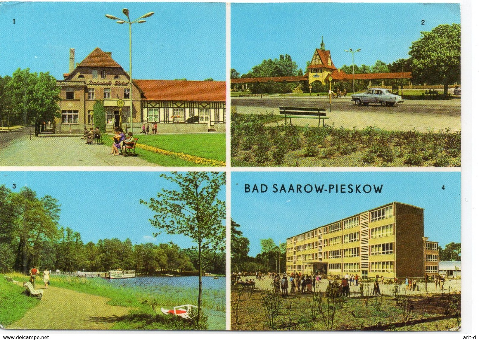 DC2919 - Bad Saarow Pieskow Bahnhofs-Hotel Schule Uvw. - Bad Saarow
