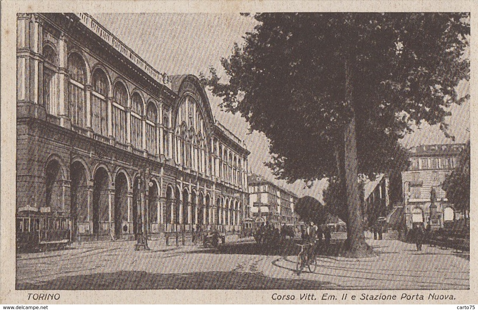 Italie - Torino - Corso  Vittorio Emanuele II  E Stazione Porta Nuova - Gare Chemin De Fer - Stazione Porta Nuova