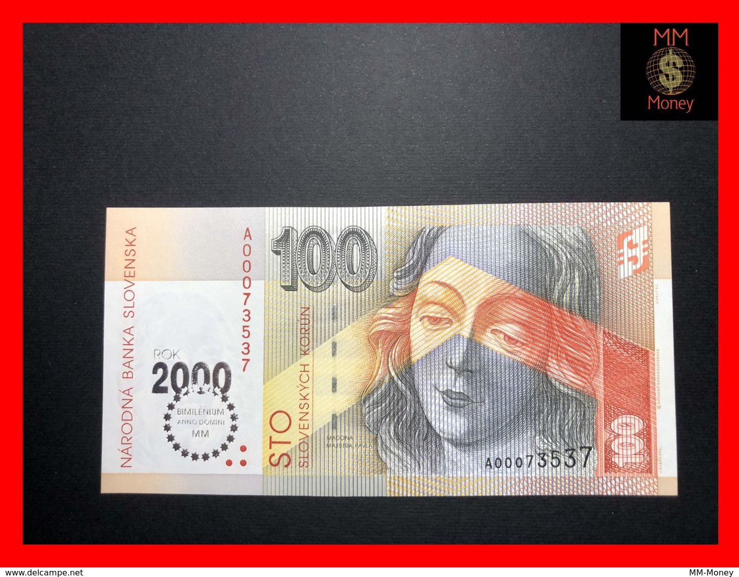 SLOVAKIA 100 Korun  2000   P. 36  *COMMEMORATIVE*   UNC - Slowakije