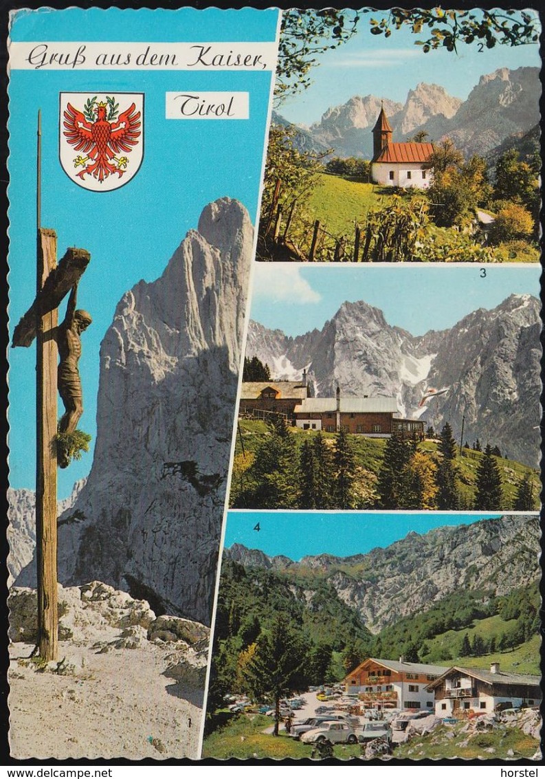 Austria - 6382 Kirchdorf In Tirol Mit Wilden Kaiser - Nice Stamp - Wildschönau