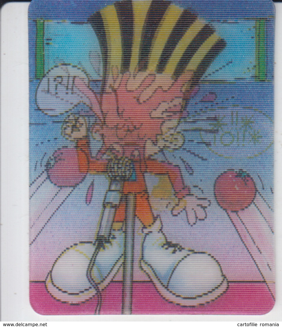 Trading Card - 3D Card - Chipicao Chipi - Childrens Animations Cartoons Comics 53/40 Mm - Other & Unclassified