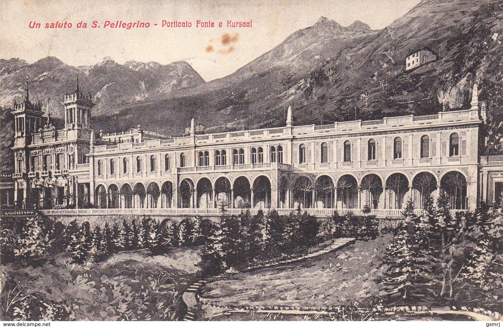 Cartolina - S. Pellegrino Terme, Bergamo. - Bergamo