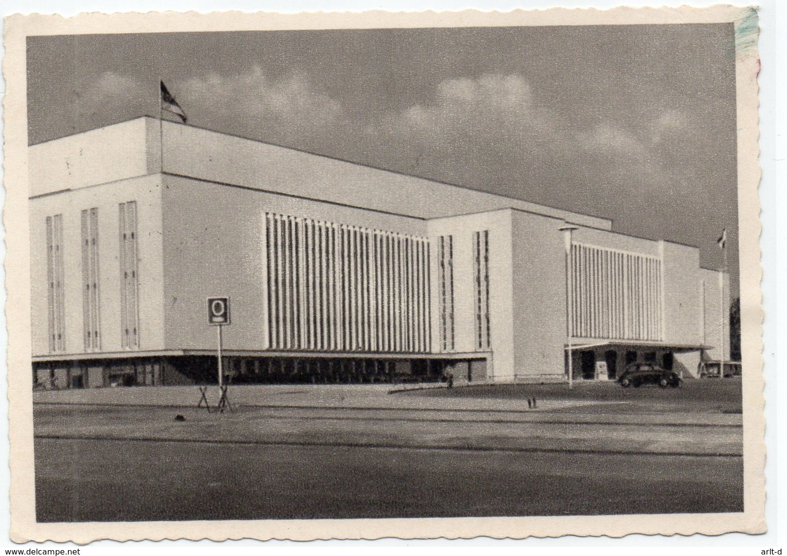 DC2950 - Berlin Die Neue Deutschlandhalle HeKo Bürobedarf Koenigsallee Grunewald Viele Marken & Stempel - Grunewald