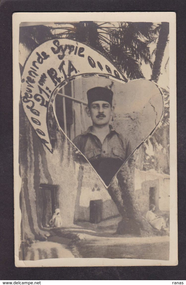 CPA Syrie Liban Carte Photo écrite - Syrien